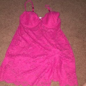 Pink Victoria’s Secret babydoll